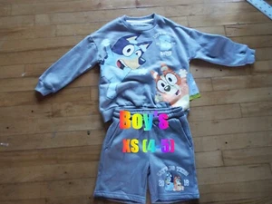 BLUEY JUNGEN graues kurzes Set (4-5) - Bild 1 von 15