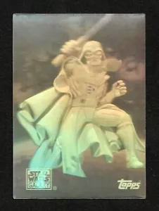 1993 Topps Star Wars Galaxy Millennium Falcon Factory Set Darth Vader Hologram 1 - Picture 1 of 3
