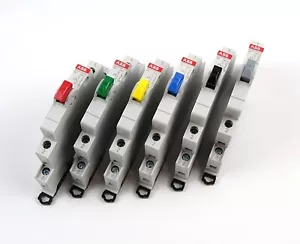 ABB | Taster | E215-16-11 | grau grün rot gelb schwarz blau | Einbautaster | 2 - Bild 1 von 24