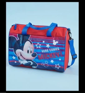 Lizenzierte Kinder Übernachtungstasche - Mickey Mouse - tolles Weihnachtsgeschenk - Bild 1 von 12