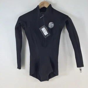 NEW Rip curl womens wetsuit size 8 G-bomb hi cut spring long sleeve black 113965 - Picture 1 of 11