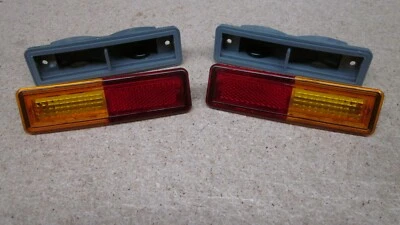 FORD FALCON XA XB SEDAN COUPE REAR 1/4 INDICATOR LENS AND HOUSING NEW Suit GT GS - Image 1 of 4