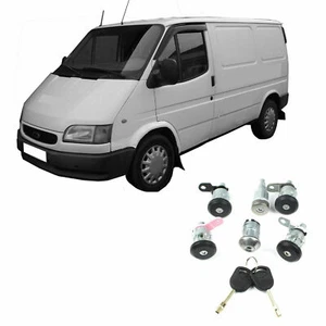 Per Ford Transit MK4 MK5 1992-2000 set chiavi serratura veicolo completo - Foto 1 di 3