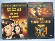 Man in the Middle + The Young Lions (DVD) Fox War Classics ~ WWII ~ Widescreen