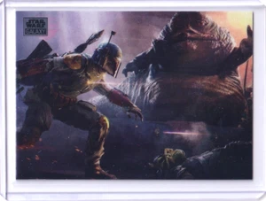 2024 Star Wars Galaxy Jabba's Bounty Hunter Refractor #10  - Imagen 1 de 2