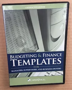 Budgeting & Finance Templates For Managers Supervisors & Business Owners CD ROM - Picture 1 of 10