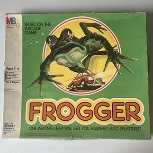 Milton Bradley Frogger Board Game 1981 1982 Vintage Sega - Picture 1 of 7
