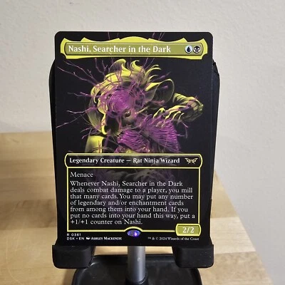 MTG - Nashi, Searcher in the Dark (Showcase) - Duskmourn NM/M Condition - Image 1 of 2