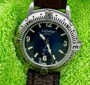 Levi's SFCA Quartz watch 41 mm new battery - Picture 1 of 5
