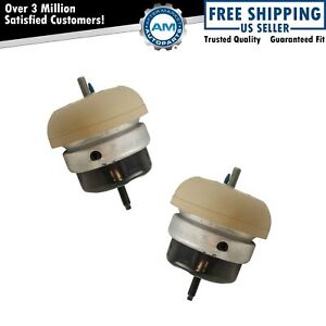 Front Hydraulic Engine Motor Mount Pair LH & RH Sides for Jaguar Lincoln Ford