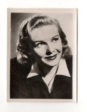 Madeleine Carroll 1951 Greiling Film Star C Series Cigarette Card #161