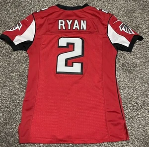 Atlanta Falcons Jersey Nike Womens Medium Red Matt Ryan #2 Football Stitched - Picture 1 of 3