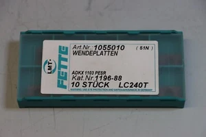 LMT Fette Hartmetalleinsatz ADKX1103PESR Grade LC240T - Bild 1 von 3
