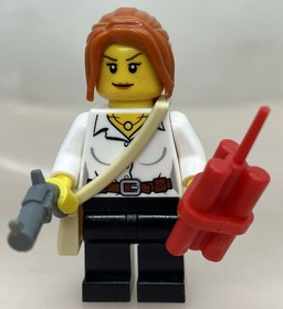 LEGO&reg; Pharaoh's Quest Minifigure Helena Tova Skvalling Set 7325 Cobra - pha010