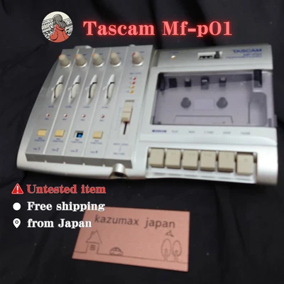 Tascam MF-P01 Portastudio Analog Cassette Multitrack Recorder Untested item - Image 1 of 4