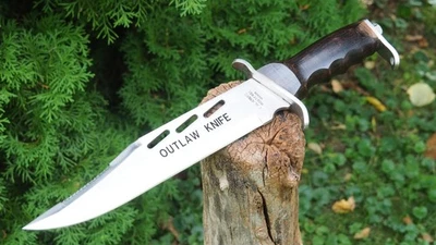 Eindrucksvolles Herbertz Bowie Messer / Jagdmesser - Bild 1 von 4