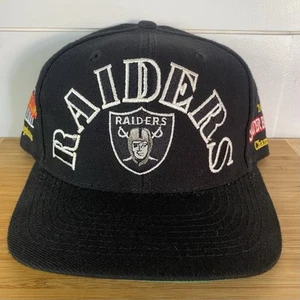 Vintage Los Angeles Raiders Super Bowl Annco Snapback VTG 90s - Picture 1 of 8