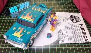 Vintage Kenner M.A.S.K. Hurricane komplett mit Hondo MacLean & Blaster II Maske - Bild 1 von 9