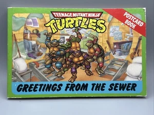 Teenage Mutant Ninja Turtles TNMT Postkartenbuch 1990 "Grüße aus der Kanalisation" - Bild 1 von 19