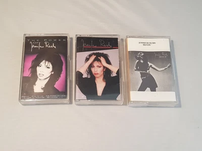3x Vintage Jennifer Rush Cassette Tapes  Jennifer Rush Movin power of - Image 1 of 4