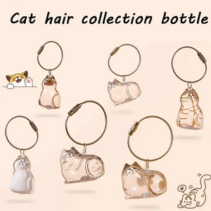 6X Cat hair storage box pendant, cat hair storage capsule keychain commemorative - Picture 1 of 15
