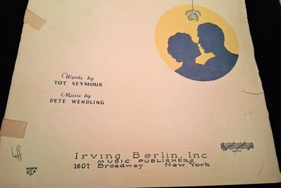 Partituras de colección de 1931 Irving Berlin Under the Mistletoe* Foto 1 de 4