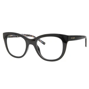 Gafas de lectura ovaladas de plástico negro Kate Spade KS Odessa/BB 807 50 mm - Imagen 1 de 3