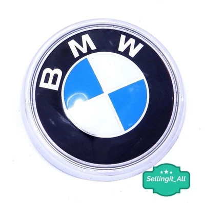 04-10 BMW X3 Logo Roundel Emblem Badge Rear Trunk Lid Nameplate 05 06 07 08 09 - Image 1 of 2