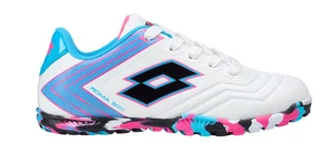 Lotto Jr Roma 500 Turf - White/Blue/Pink - Picture 1 of 7