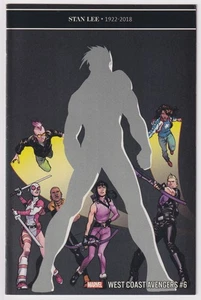 WEST COAST AVENGERS #6 | Vol. 2 | 1° cameo Jeff the Landshark | 2019 | VF+ - Foto 1 di 2