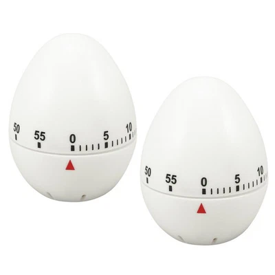  2 Pcs Contaminuti Da Cucina Timer Meccanico Di Cottura Per Cucinare - Immagine 1 di 4