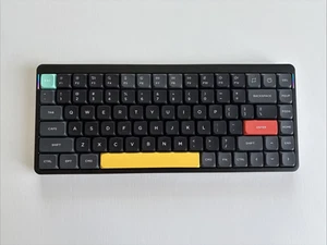 NuPhy Air75 V2 ANSI USA Cowberry Red - Black Mechanical Keyboard - Zdjęcie 1 z 7