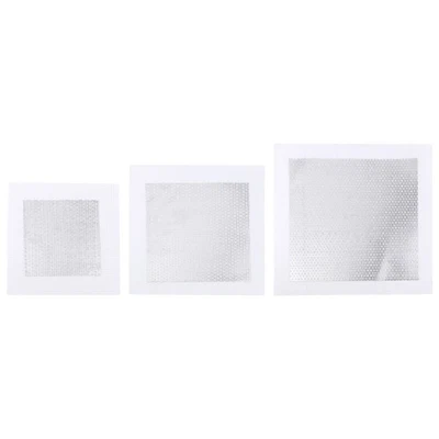 Patch de réparation de mur de plafond en aluminium perforé auto-adhésif 3 - Photo 1/4