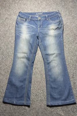 Jeans Serie 31 Amatista Cortos y Sexy Sophia Para Mujer Talla 13 Azul Denim Elástico Jean Foto 1 de 4