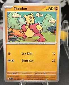 Mienfoo 096/182 SV04: Paradox Rift Regular Pokémon English - Free Shipping - NM - Picture 1 of 2