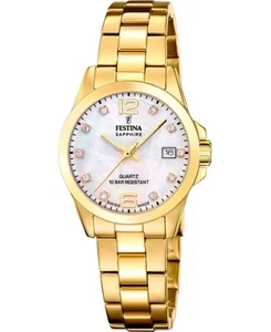 FESTINA Women Analog Quartz Casual Watch Classic Dress Waterproof Fashion - Picture 1 of 1