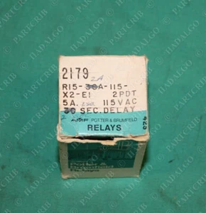Potter & Brumfield, R15-2A-115-X2-E1, Relè 5A 2Sec 2PDT NUOVO - Foto 1 di 2