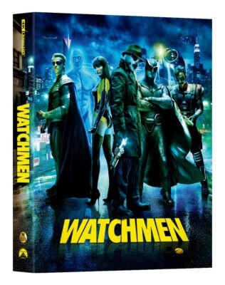 Watchmen Steelbook [4K UHD+2D+Bonus] Full Slip Manta Lab Foto 1 de 4