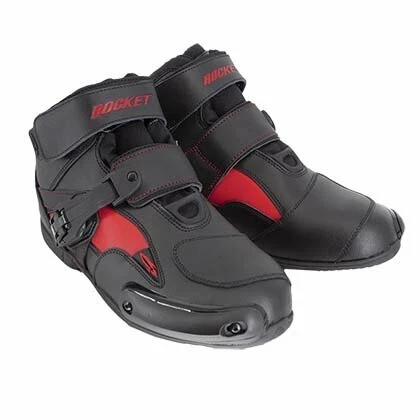 Nuevas Botas de Montar Joe Rocket SECTOR Moto Negro Rojo Talla 9 2032-3009 Foto 1 de 4