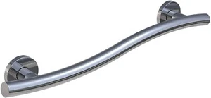 Grab BAR-Wave 24-SA Wave Shaped Grab Bar, Satin Stainless - Picture 1 of 1