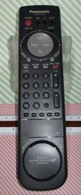 Panasonic Multi-Brand Shuttle Program Director Universal Remote Control VSQS1497 - Image 1 of 4