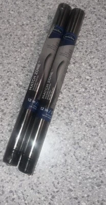 Harbor Breeze 12 in Polished Pewter Ceiling Fan Downrod Lot Of 2 - Image 1 of 4