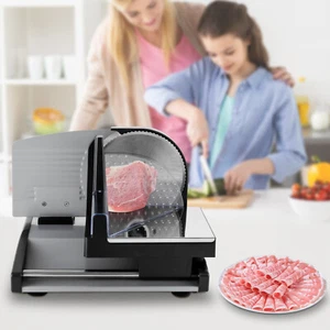 Electric Frozen Meat Cutter 200W Hotel Restaurant Kitchen Catering Equipment - Picture 1 of 17