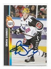 LED - 2008-09 Trade & Play - Simon Danner - Frankfurt Lions #091 - Signed