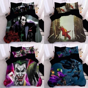 Clown Xmas Quilt/Duvet/Doona Cover Bedding Sets Pillowcase - Single Double Size - Picture 1 of 14