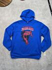 Spiderman Marvel Hoodie Youth XL Blue Amazing Graphic Hooded Sweatshirt NWT $30