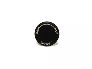 technics 1200 Mk2 on off knob billet aluminum laser etched text turntable dj - Picture 1 of 1