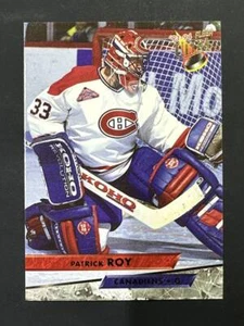 1993-94 Fleer Ultra Hockey Patrick Roy Canadiens Base Card 39 - Picture 1 of 3
