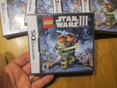LEGO Star Wars III: The Clone Wars NINTENDO DS NEW FACTORY SEALED US EDITION - Image 1 of 4