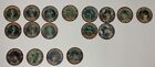 1991 Score 7-Eleven Slurpee Superstar Action Coins Lot Of 17 With Doubles